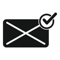 Gelegenheit Mail-Symbol einfachen Vektor. Arbeitsrichtung vektor