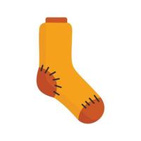 Müllsocken-Symbol flach isolierter Vektor