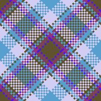 Textil-Karo-Karo. Hintergrund Tartan-Textur. nahtloser Vektormusterstoff. vektor