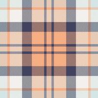 kariertes Karomuster. nahtlose Stoffstruktur. Tartan-Textildruck. vektor