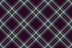 Textur Textilhintergrund. Plaid-Vektor-Tartan. Überprüfen Sie das nahtlose Stoffmuster. vektor