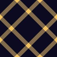 karierter Stoffhintergrund. nahtlose Texturprüfung. Muster Textil Tartan Vektor. vektor