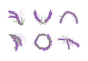 Gratis vackra Wisteria Flower Vectors