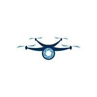 drone logotyp vektor ikon