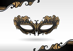 Masquerade Black Mask Free Vector