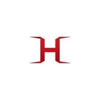 Buchstabe h Logo Bilder vektor