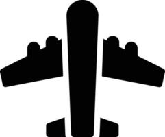 Flugzeug-Vektor-Icon-Design vektor