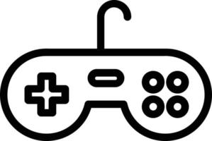 Gamepad-Vektor-Icon-Design vektor