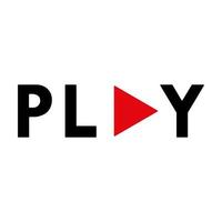 das Play-Logo-Vektordesign. vektor