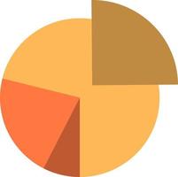 diagramm geschäftsdiagramm finanzdiagramm kuchen statistiken flachbild farbsymbol vektorsymbol banner vorlage vektor