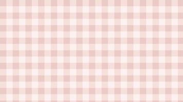 ästhetisches niedliches pastellrosa Schachbrett, Gingham, Plaid, karierte Hintergrundillustration, perfekt für Hintergrund, Tapete, Postkarte, Hintergrund, Banner, Cover vektor