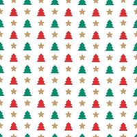 söt glad jul grön blå tall träd jul träd stjärna element bakgrund vektor illustration för tyg skriva ut omslag papper kläder dekoration jul fest firande festival