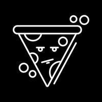 Pizza-Vektor-Symbol vektor