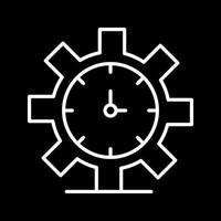 Zeitmanagement-Vektorsymbol vektor