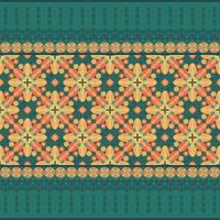 abstrakt geometrisk etnisk inföding aztec blommig mönster sömlös orientalisk traditionell design för tyg, ridå, bakgrund, matta, tapet, Kläder, omslag, batik, textil- vektor illustration