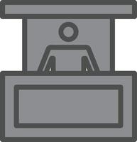 Person Stand Vektor Icon Design