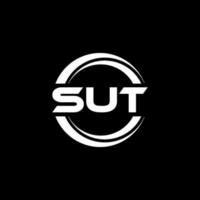 sut-Brief-Logo-Design in Abbildung. Vektorlogo, Kalligrafie-Designs für Logo, Poster, Einladung usw. vektor