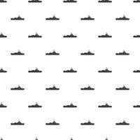 militär Marin fartyg mönster, enkel stil vektor