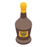 armenia vin flaska ikon isometrisk vektor. flagga Semester vektor