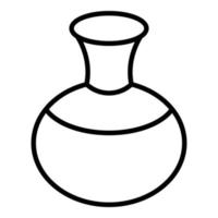 Olivenöl-Glas-Symbol Umrissvektor. Etikettendesign vektor