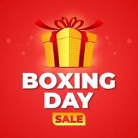 boxning dag försäljning baner vektor illustration bakgrund för media befordran, webb baner och social media posta