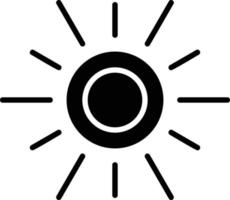 Sonne kreatives Icon-Design vektor