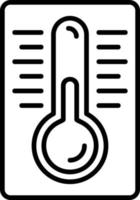 termometer kreativ ikon design vektor