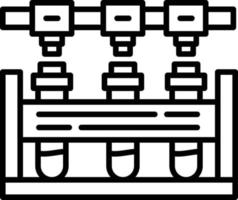 Chemie kreatives Icon-Design vektor