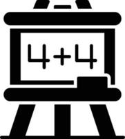 Whiteboard kreatives Icon-Design vektor