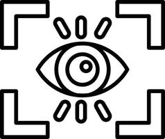 Auge kreatives Icon-Design vektor