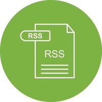 RSS-Vektorsymbol vektor