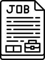 Job kreatives Icon-Design vektor