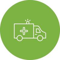 Krankenwagen-Vektor-Symbol vektor