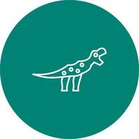 Dinosaurier-Vektor-Symbol vektor