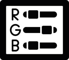 RGB-kreatives Icon-Design vektor