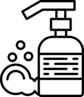 Shampoo kreatives Icon-Design vektor