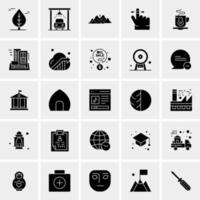 25 universelle Business-Icons Vektor kreative Icon-Illustration zur Verwendung in Web- und Mobilprojekten