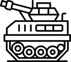 tank kreativ ikon design vektor