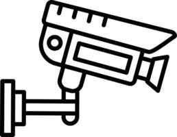 CCTV-Kamera kreatives Icon-Design vektor