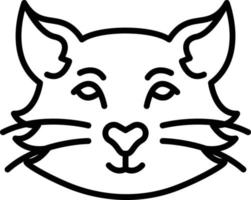Katze kreatives Icon-Design vektor