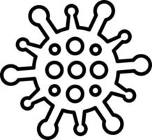 Virus kreatives Icon-Design vektor