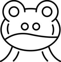 Frosch kreatives Icon-Design vektor