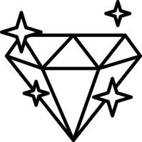 Diamant kreatives Icon-Design vektor