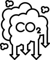 Luftverschmutzung kreatives Icon-Design vektor