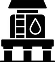 Wassertank kreatives Icon-Design vektor