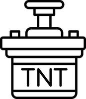 tnt kreatives Icon-Design vektor