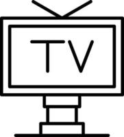 TV kreativ ikon design vektor