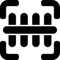 Barcode kreatives Icon-Design vektor