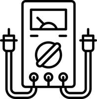 Multimeter kreatives Icon-Design vektor