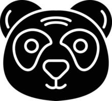 Panda kreatives Icon-Design vektor
